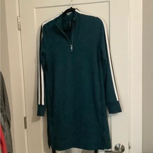 Athleta Track Sweatshirt dress size small